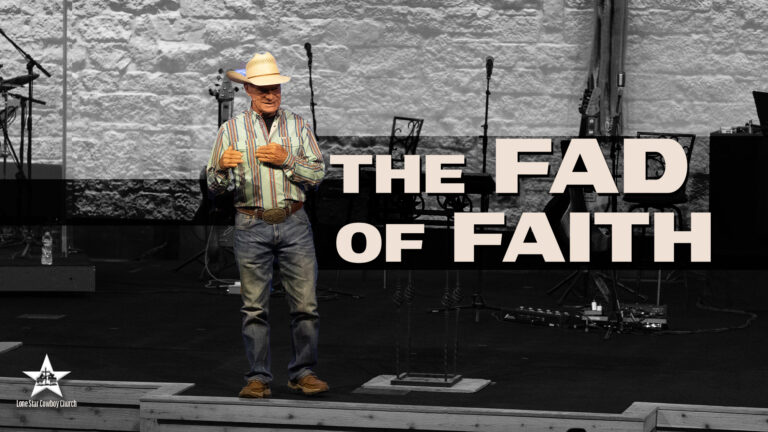 The Fad of Faith